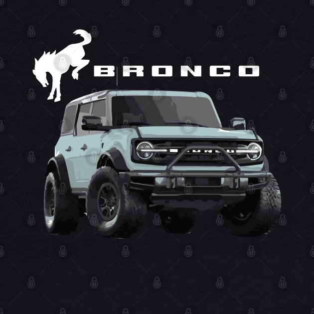 Cactus gray Ford Bronco First edtion SUV by cowtown_cowboy